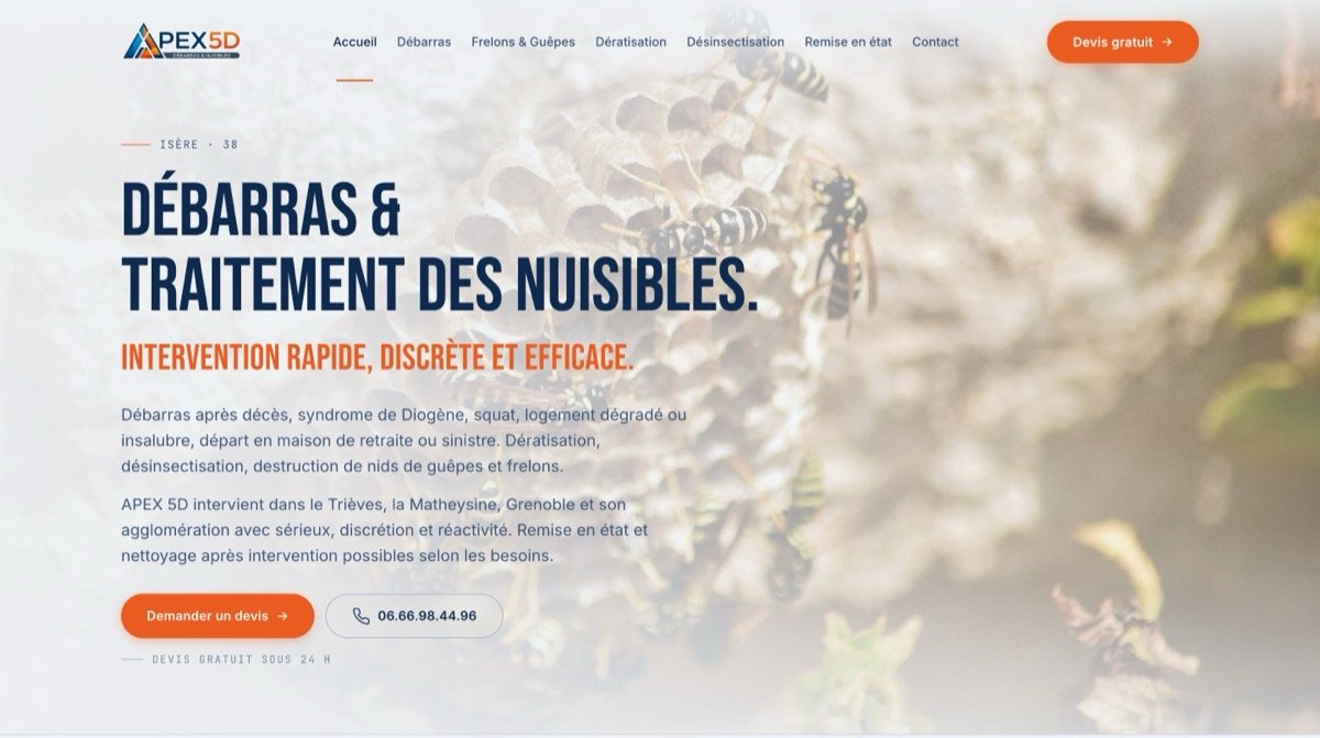 Site APEX 5D